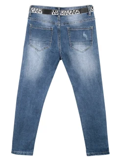 Run Boy Jeans da bambino con strappi