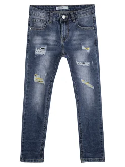 Run Boy Jeans da bambino con strappi