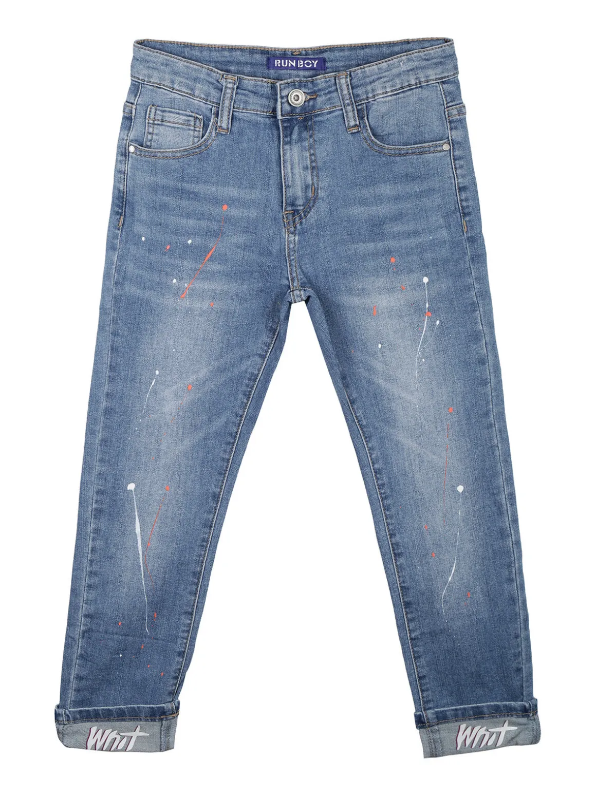 Run Boy Jeans da bambino slim fit