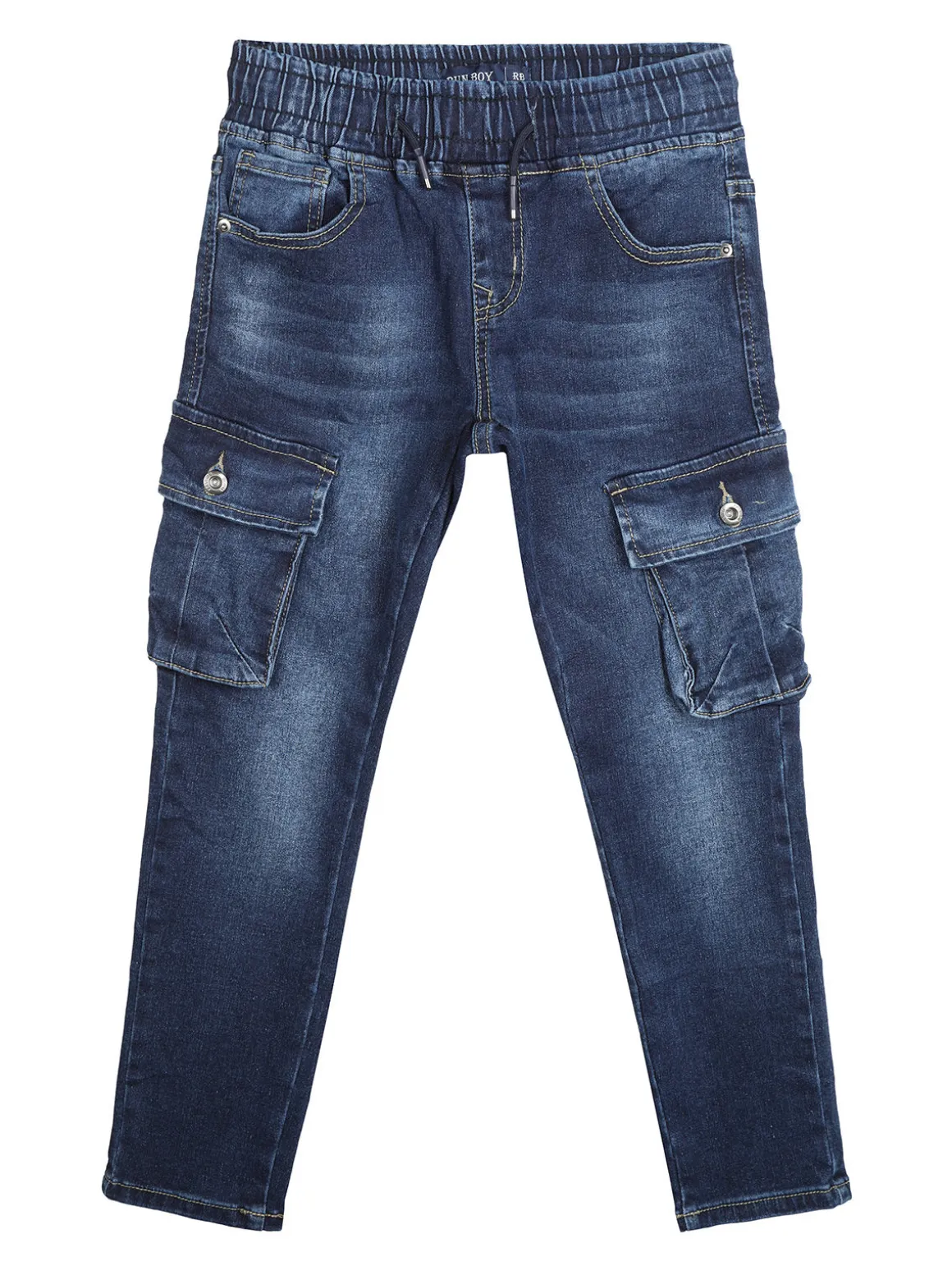 Run Boy Jeans da ragazzo con tasconi laterali