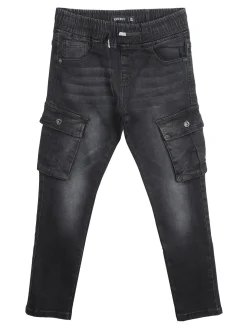 Run Boy Jeans da ragazzo con tasconi laterali