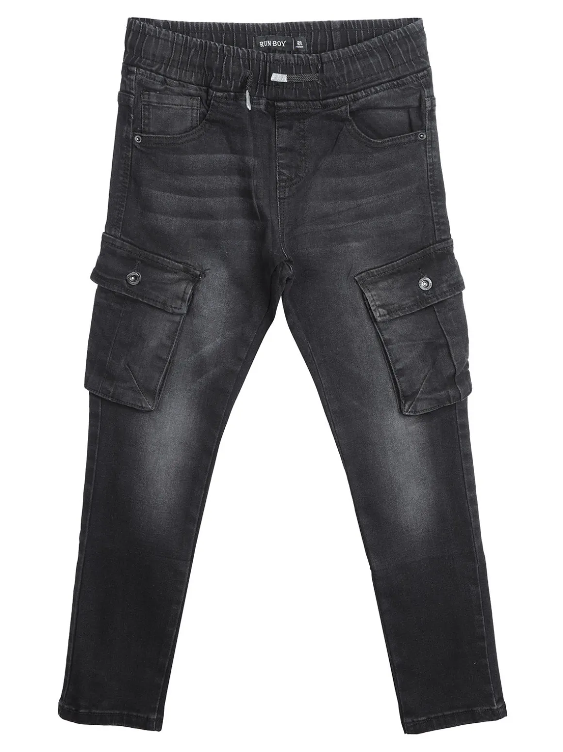 Run Boy Jeans da ragazzo con tasconi laterali