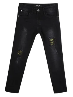 Run Boy Jeans skinny bimbo con strappi