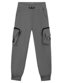 Run Boy Pantaloni da bambino con tasconi e polsini alle caviglie