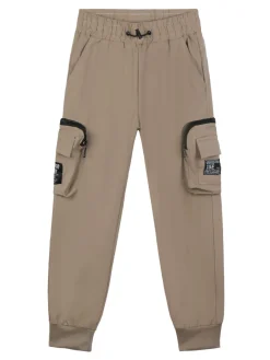 Run Boy Pantaloni da bambino con tasconi e polsini alle caviglie