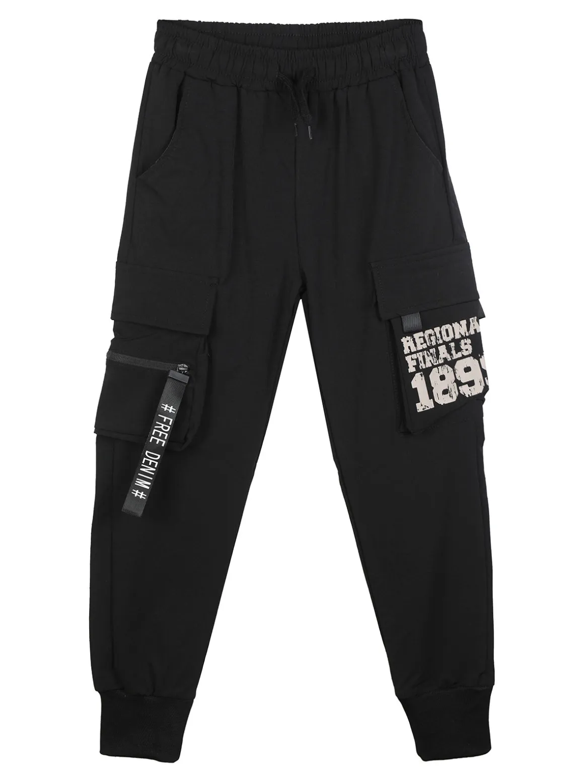 Run Boy Pantaloni da bambino con tasconi laterali