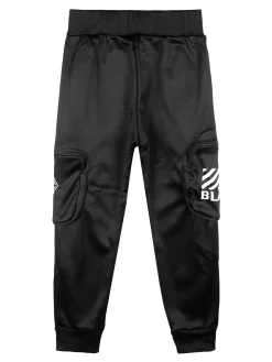 Run Boy Pantaloni da bambino con tasconi laterali e polsini