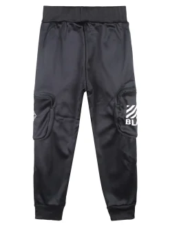 Run Boy Pantaloni da bambino con tasconi laterali e polsini