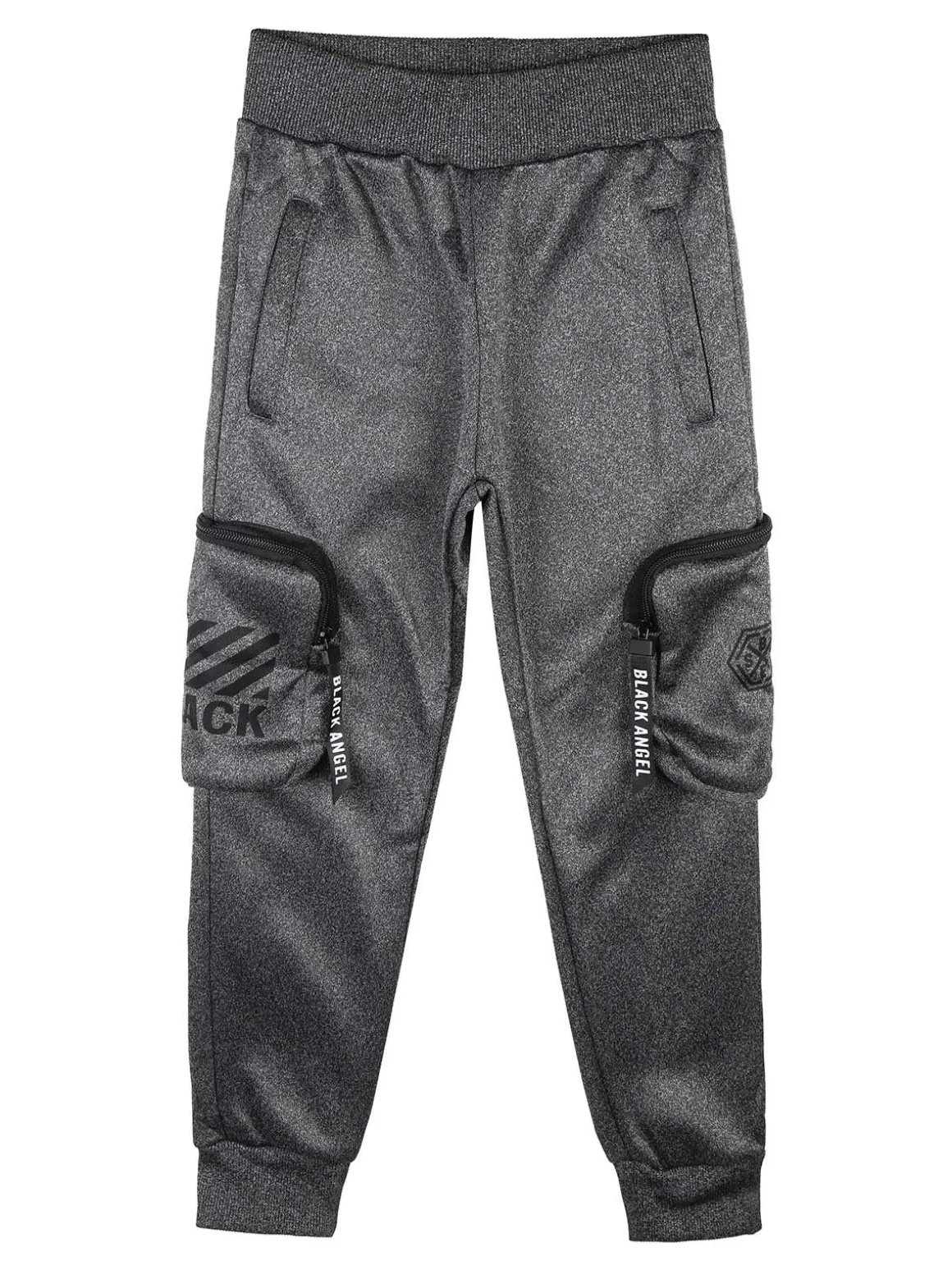 Run Boy Pantaloni da bambino con tasconi laterali e polsini
