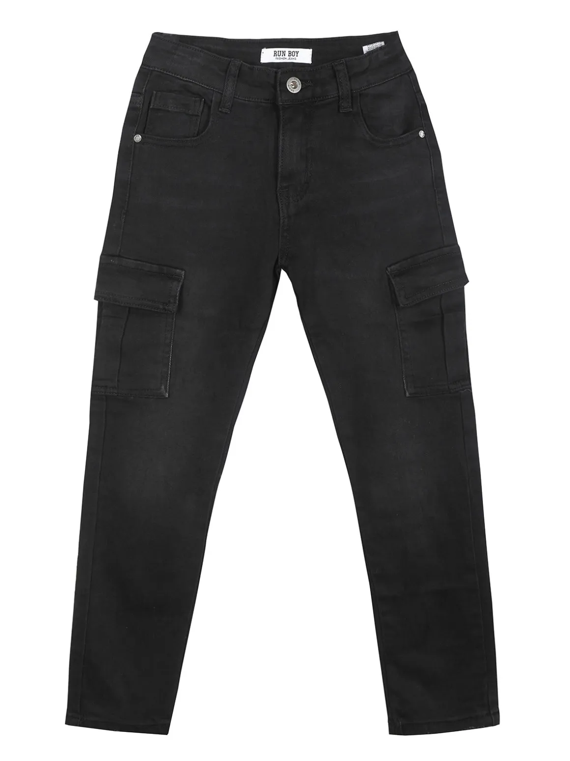 Run Boy Pantaloni jeans da bambino con tasconi