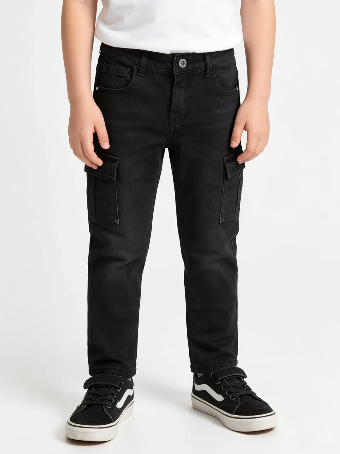 Run Boy Pantaloni jeans da bambino con tasconi
