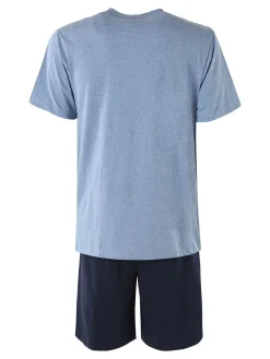 Sabor Snoopy pigiama corto da uomo in cotone - jeans
