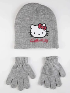 Sanrio Hello Kitty cappello + guanti da bambina