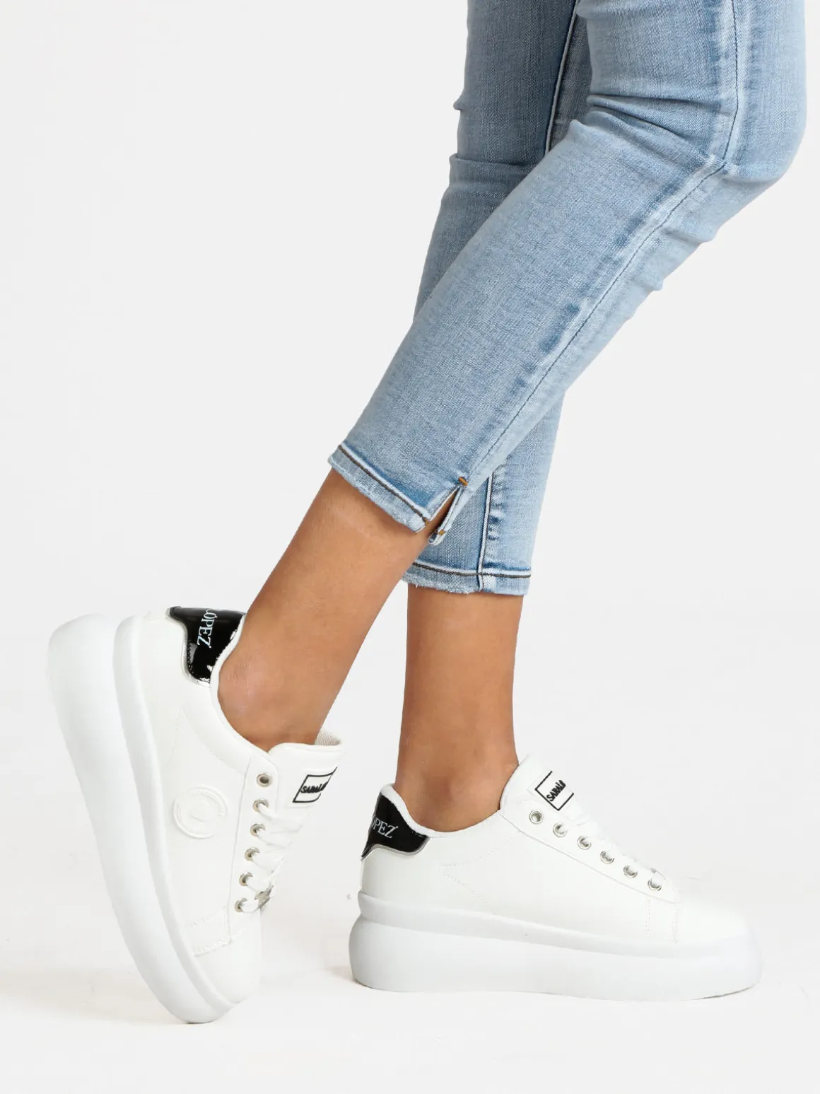 Saralòpez Sneakers da donna con platform