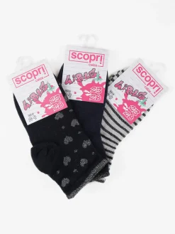 Scopri Junior Calze corte da bambina confezione da 3 paia