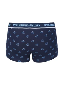 Scuola Nautica Italiana Boxer da uomo con stampe