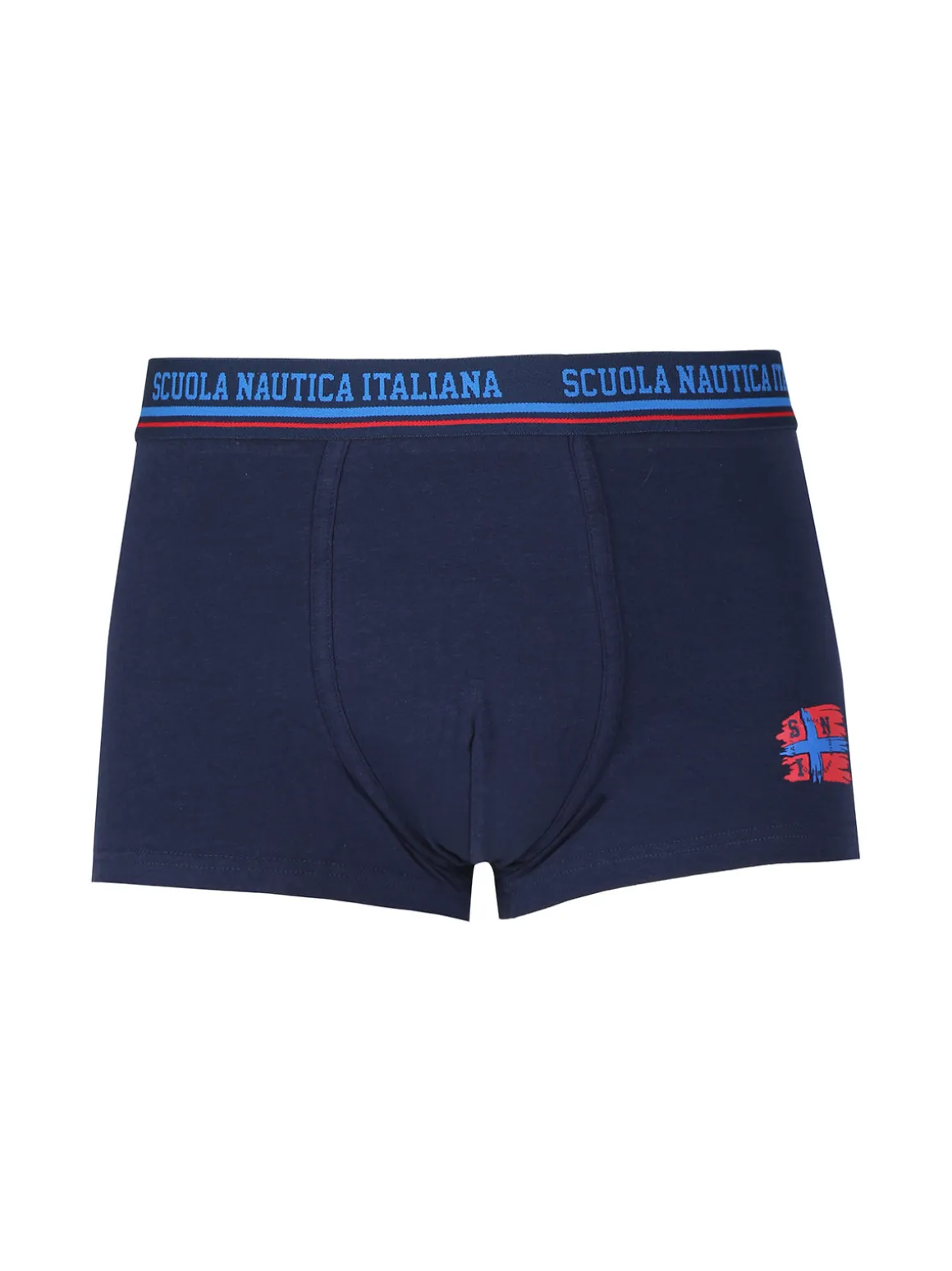 Scuola Nautica Italiana Boxer da uomo in cotone elastico