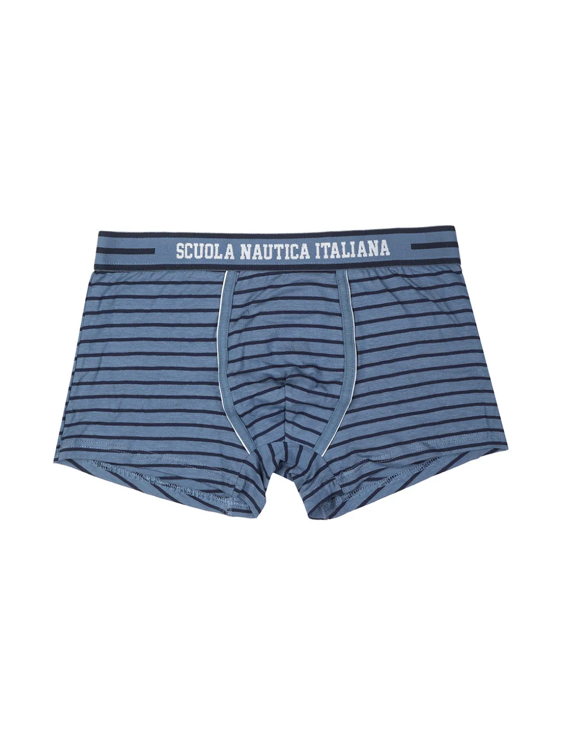 Scuola Nautica Italiana Boxer uomo in cotone a righe