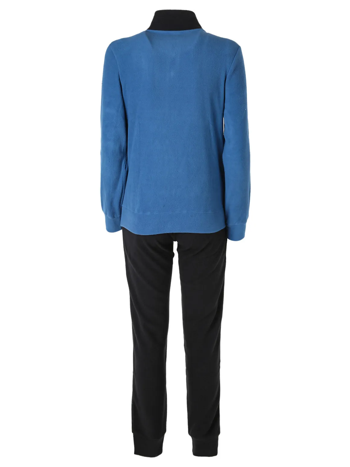 Scuola Nautica Italiana Completo tuta da donna in pile full zip - blu