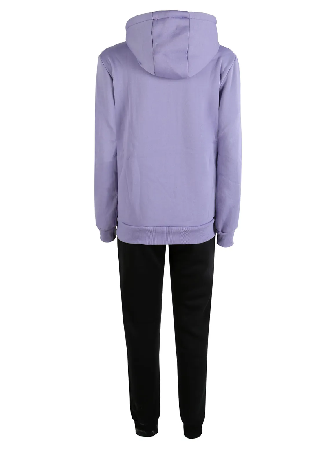 Scuola Nautica Italiana Completo tuta donna invernale 2 pezzi con cappuccio e zip - lilla