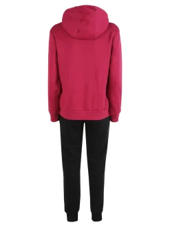 Scuola Nautica Italiana Completo tuta donna invernale 2 pezzi con cappuccio e zip - fragola