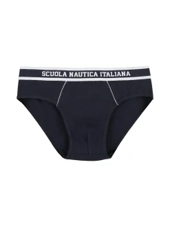 Scuola Nautica Italiana Slip da uomo in cotone