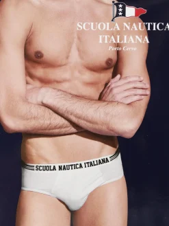 Scuola Nautica Italiana Slip uomo tinta unita