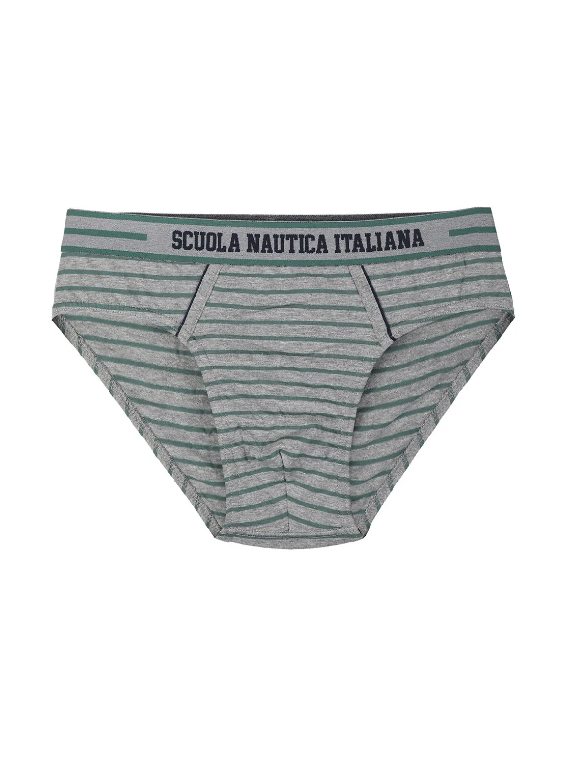Scuola Nautica Italiana Slip da uomo in cotone rigati