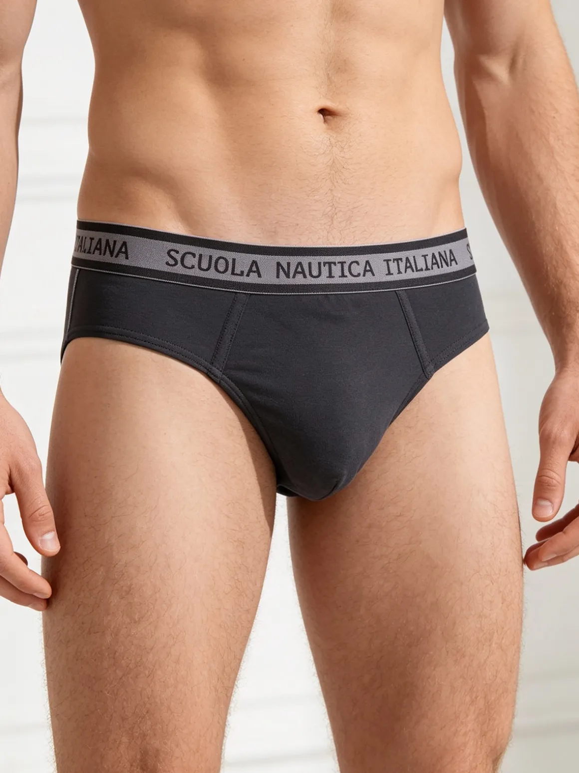 Scuola Nautica Italiana Slip da uomo tinta unita