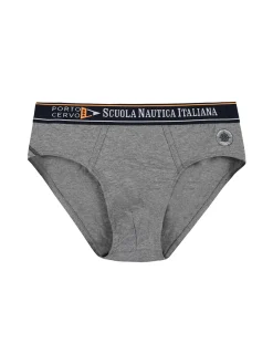 Scuola Nautica Italiana Slip da uomo in cotone