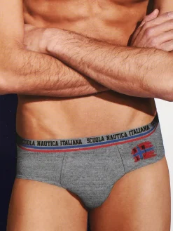 Scuola Nautica Italiana Slip da uomo tinta unita