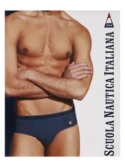 Scuola Nautica Italiana Slip da uomo tinta unita