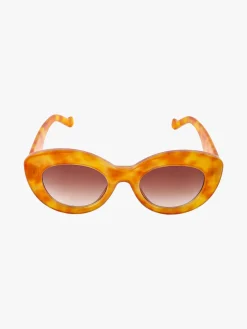 Seevision Occhiali da sole da donna ovali - arancione