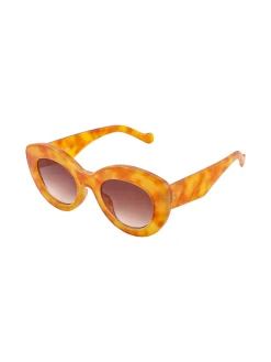 Seevision Occhiali da sole da donna ovali - arancione
