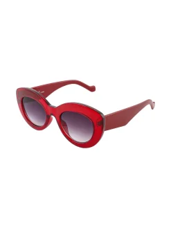 Seevision Occhiali da sole da donna ovali - rosso