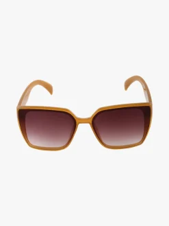 Seevision Occhiali da sole da donna con glitter - cammello