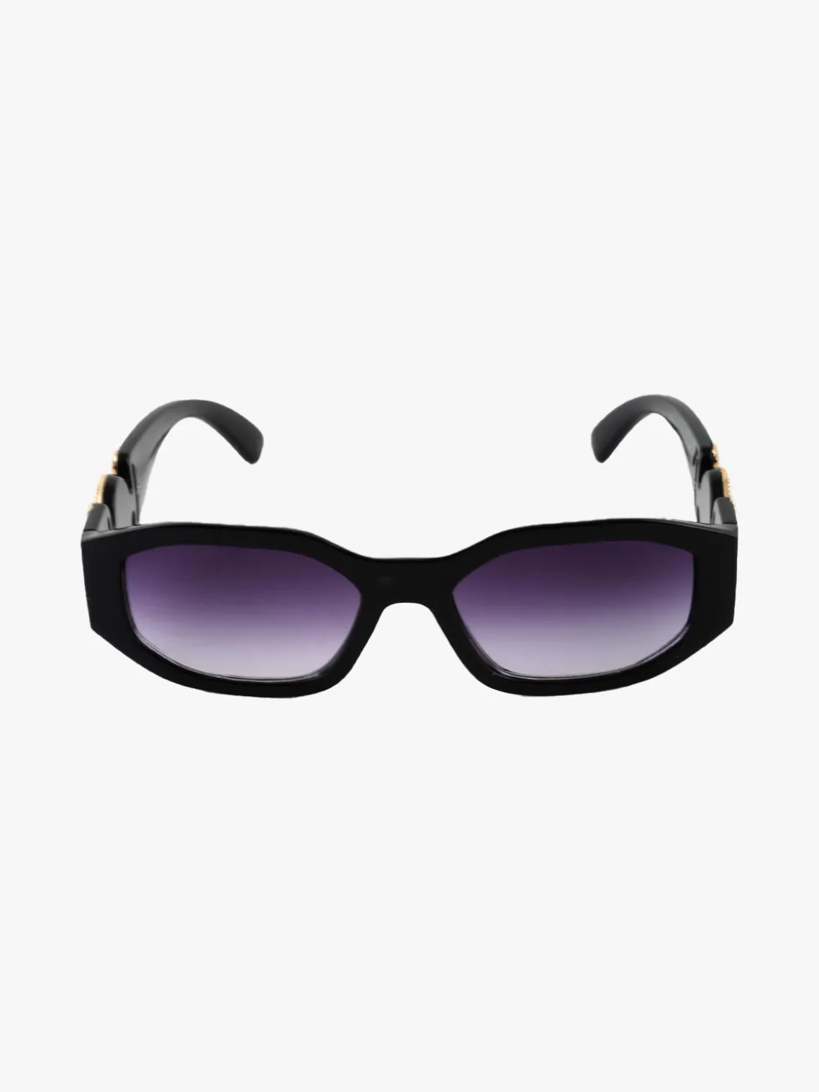 Seevision Occhiali da sole da donna rettangolari - nero
