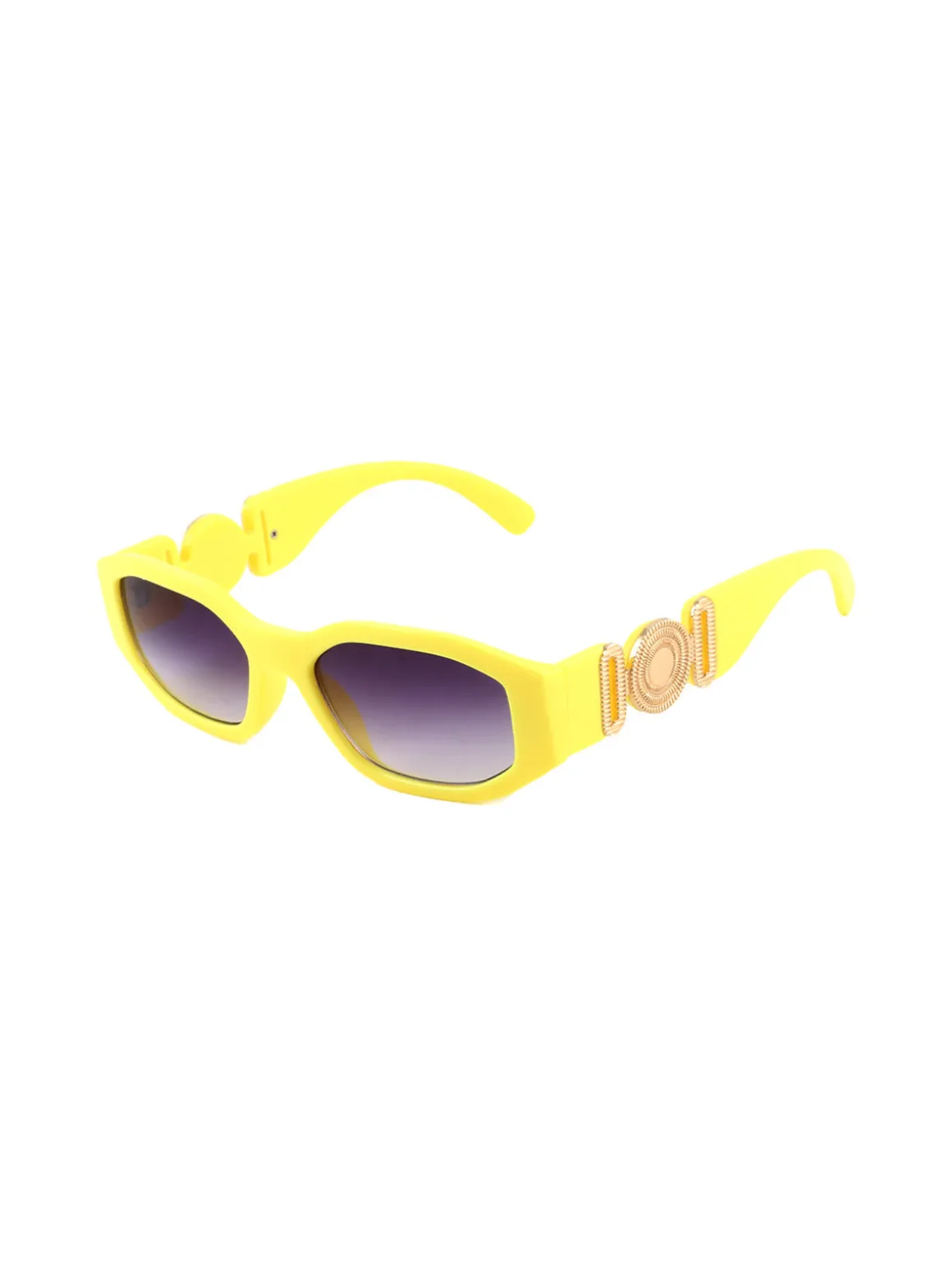 Seevision Occhiali da sole da donna rettangolari - giallo
