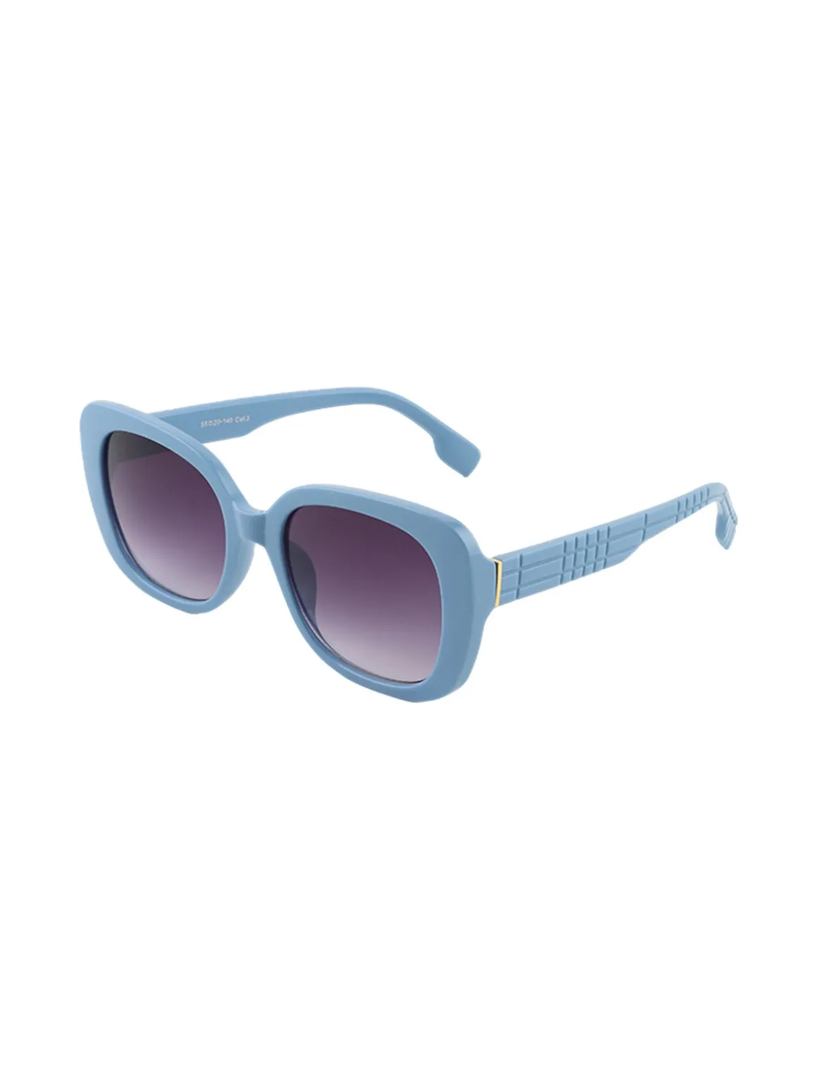 Seevision Occhiali da sole squadrati da donna - azzurro