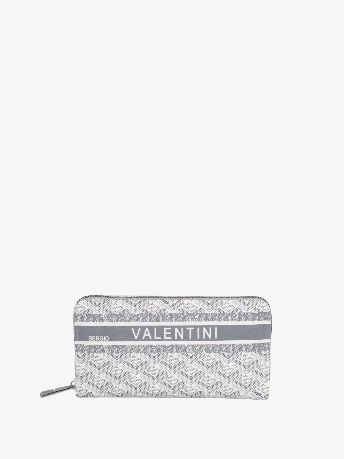 Sergio Valentini Portafoglio rettangolare da donna con stampe - beige