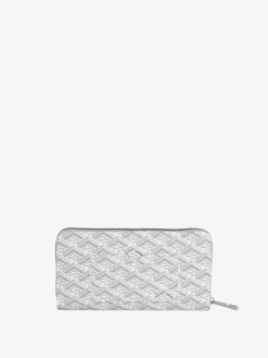 Sergio Valentini Portafoglio rettangolare da donna con stampe - beige