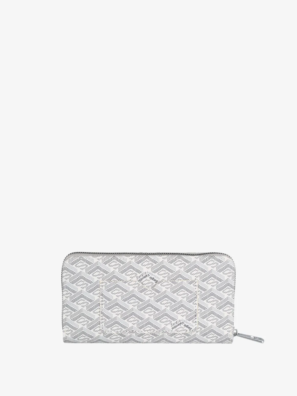 Sergio Valentini Portafoglio rettangolare da donna con stampe - beige
