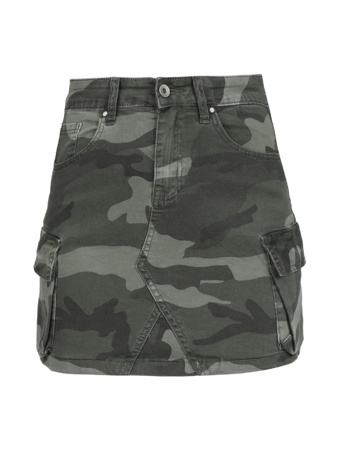Sexi Sense Gonna militare con tasconi
