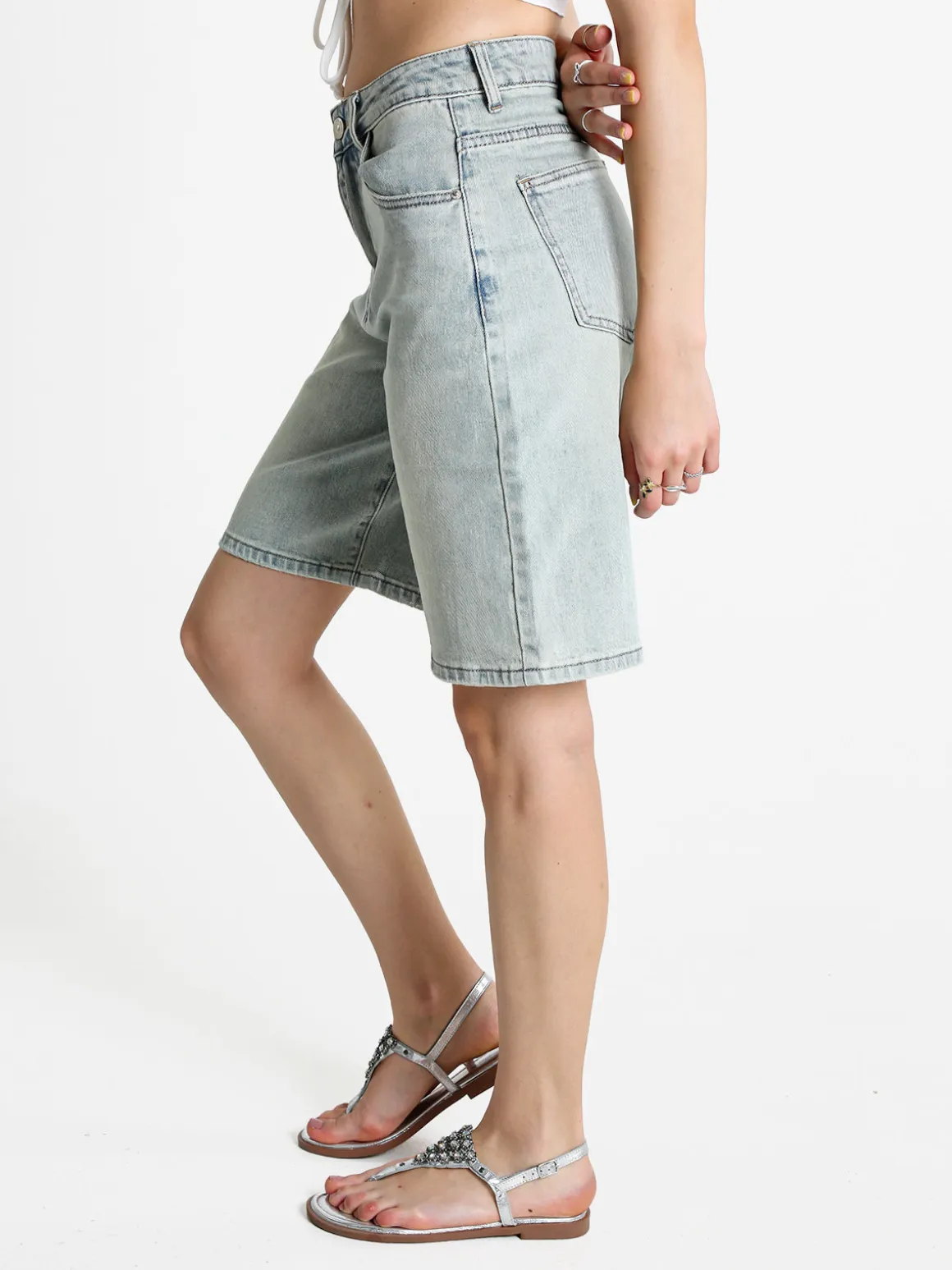 Sexy Sense Bermuda di jeans da donna