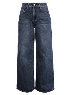 Sexy Sense Jeans donna a gamba larga - jeans