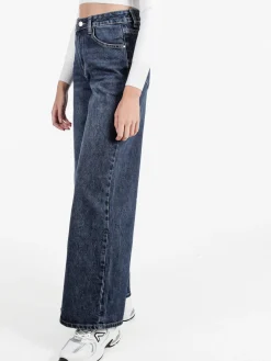 Sexy Sense Jeans donna a gamba larga - jeans