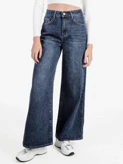 Sexy Sense Jeans donna a gamba larga - jeans