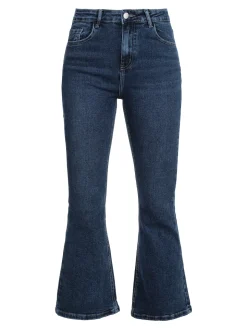 Sexy Sense Jeans donna cropped a zampa - jeans