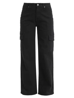 Sexy Sense Pantaloni donna a gamba larga con tasconi