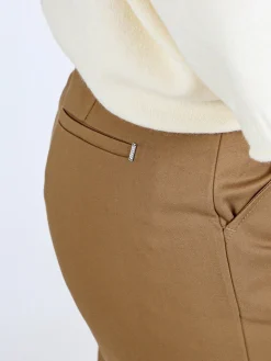 Sexy Sense Pantaloni donna slim fit a sigaretta - nero